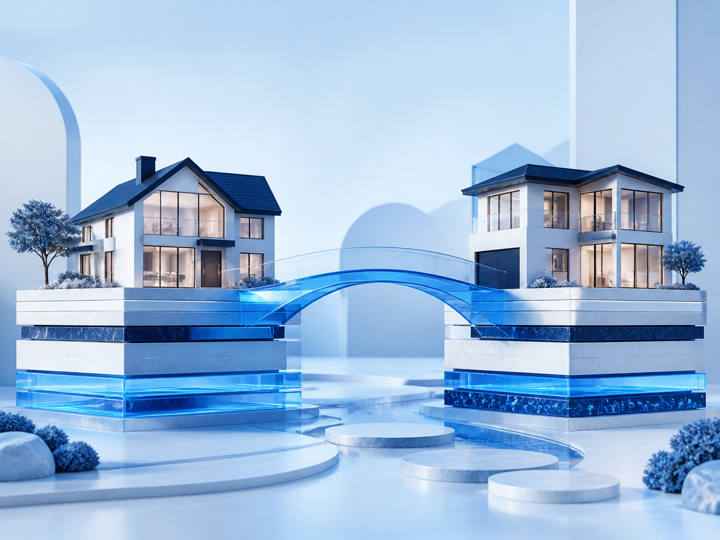 Home equity and bridge financing illustration